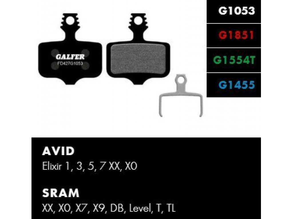 Galfer FD427 G1455, Avid, Sram, Braking, Lewis, Trickstuff